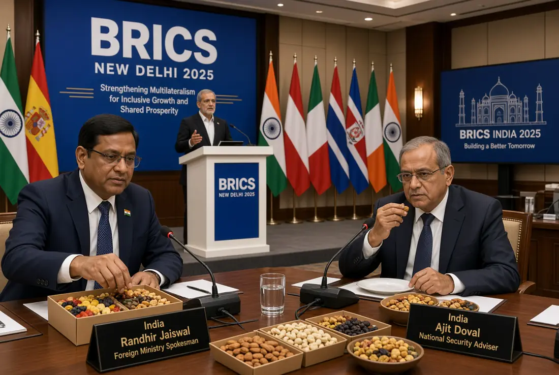 Brics summit nuts videos mock Indian officials