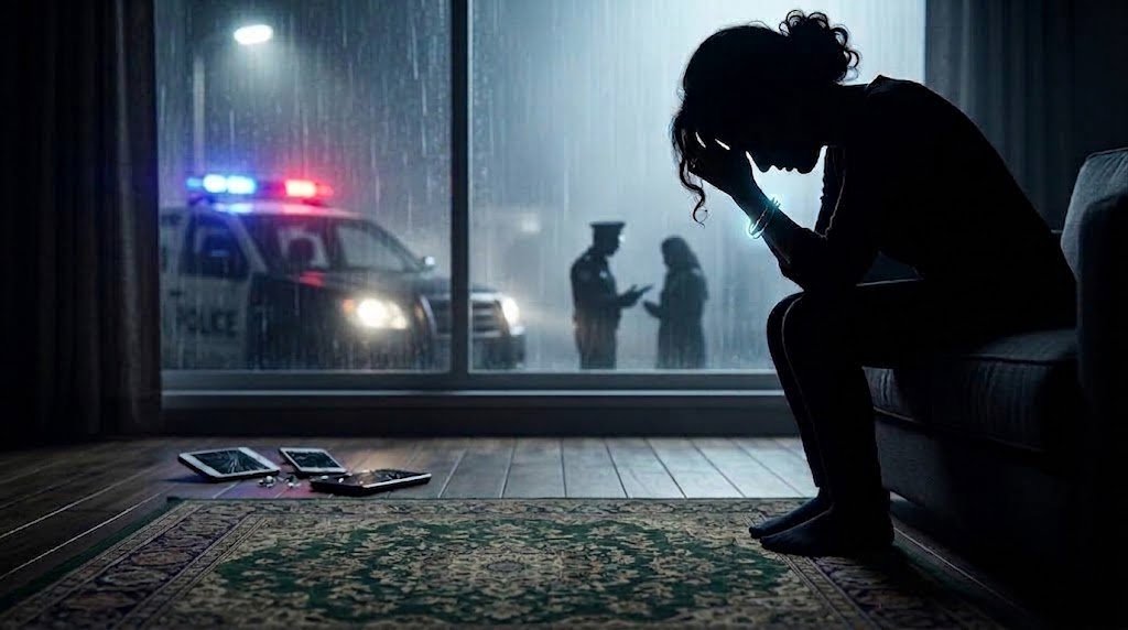 Silhouette of a woman in distress illustrating the Lahore sexual assault case