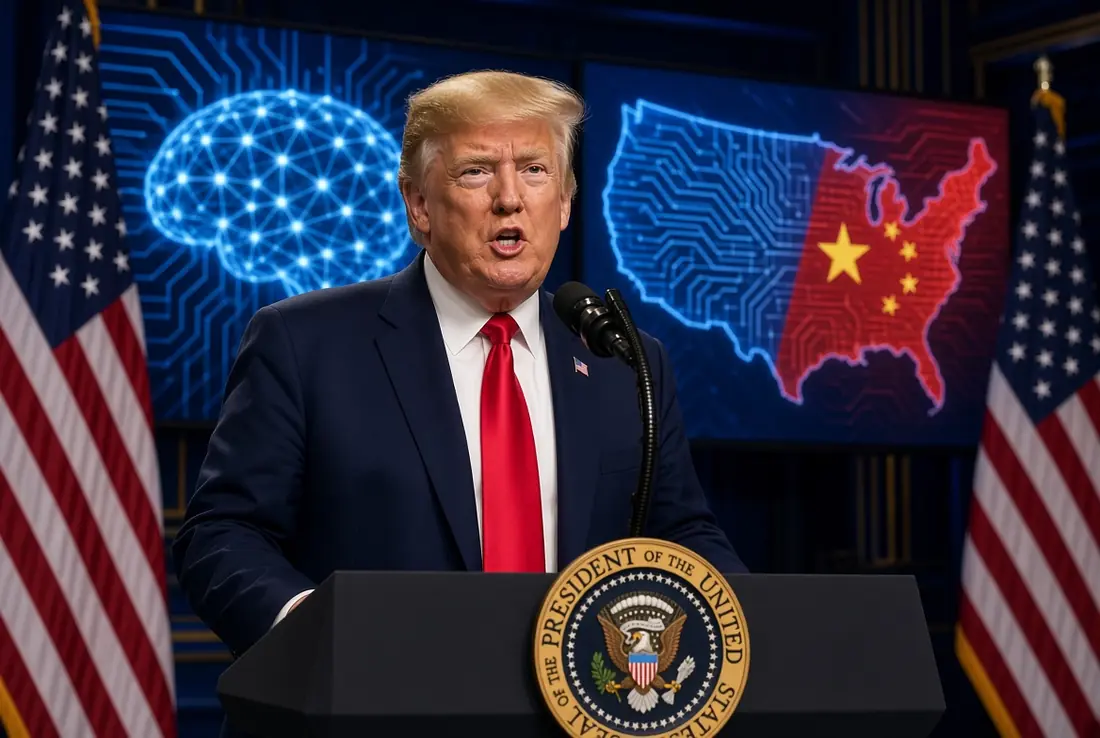 Trump AI guardrails rejected as extinction fears called hoax