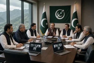 PTI KP talks meeting of parliamentary party leaders discussing dialogue with the Centre to end governor’s rule and emergency in Khyber Pakhtunkhwa