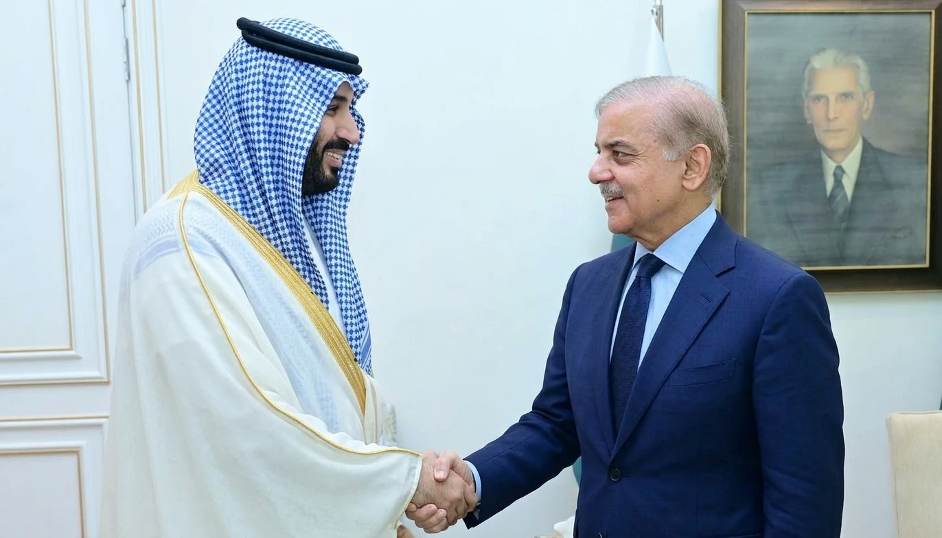 Prime Minister Shehbaz Sharif meets newly appointed Saudi Ambassador Dr Rajeh Tami Albugamy in Islamabad and reaffirms Pakistan stands shoulder to shoulder with Saudi Arabia