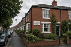 Red-brick terraced house in Slough marked as disputed property linked to UK police apology over PTI leader eviction