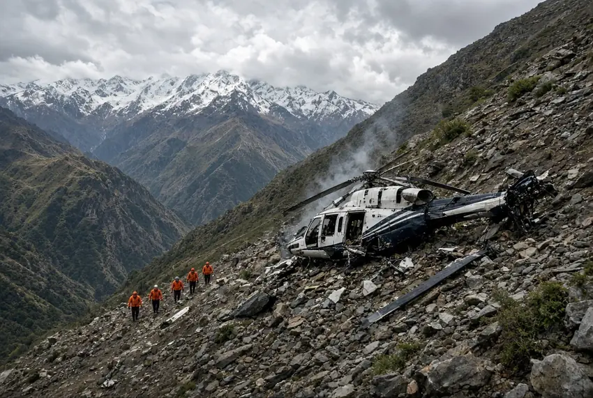 Uttarakhand helicopter crash kills six people